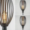 moderne_staande_lamp_met__3.webp Shop Straluma Moderne staande lamp met draad kap mat zwart