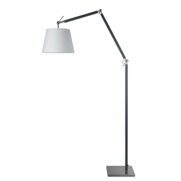 moderne_staande_lamp_staa_0.webp Best Sale Straluma Moderne staande lamp staal met zwart