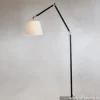 moderne_staande_lamp_staa_4.webp Best Sale Straluma Moderne staande lamp staal met zwart