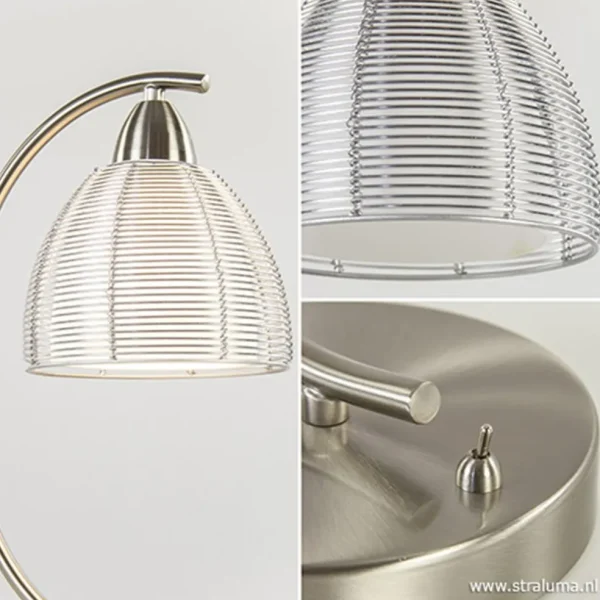 Best Sale Straluma Moderne tafellamp draad staal aluminium