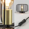 Cheap Straluma Moderne tafellamp zwart met brons