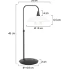 moderne_tafellamp_zwart_m_3-1.webp Online Straluma Moderne tafellamp zwart met dimbaar LED