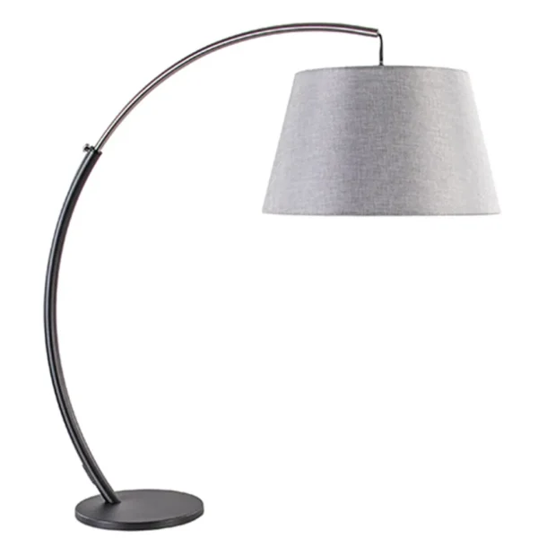 moderne_tafellamp_zwart_n_0.webp New Straluma Moderne tafellamp zwart nikkel incl. kap