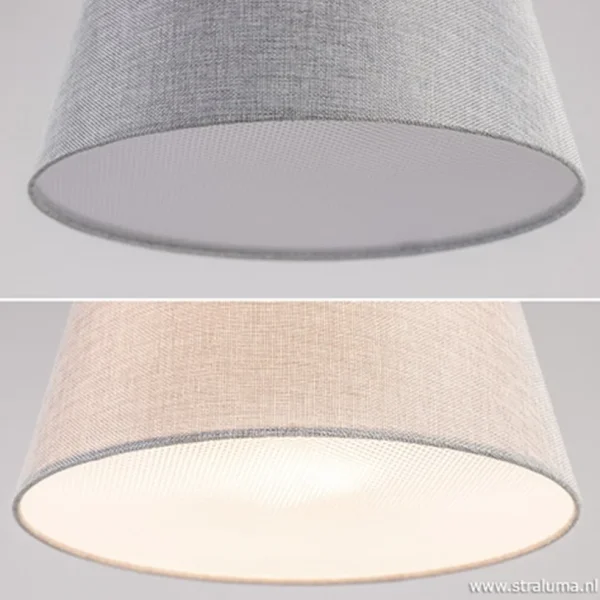 moderne_tafellamp_zwart_n_2.webp New Straluma Moderne tafellamp zwart nikkel incl. kap