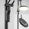 moderne_uplighter_mat_zwa_2.webp Shop Straluma Moderne uplighter mat zwart met verstelbare leesarm