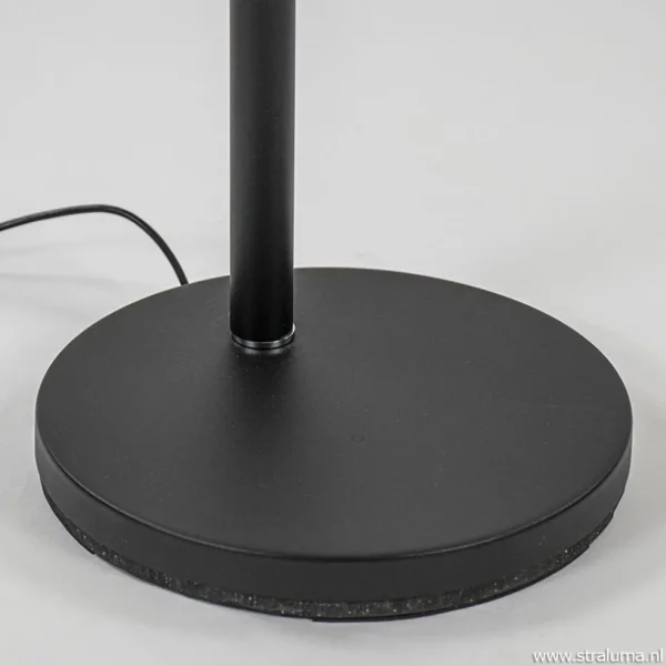 moderne_uplighter_zwart_m_3.webp Clearance Straluma Moderne uplighter zwart met dimbaar LED
