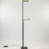 moderne_uplighterleeslamp_1.webp Store Straluma Moderne uplighter/leeslamp zwart met smoke glas