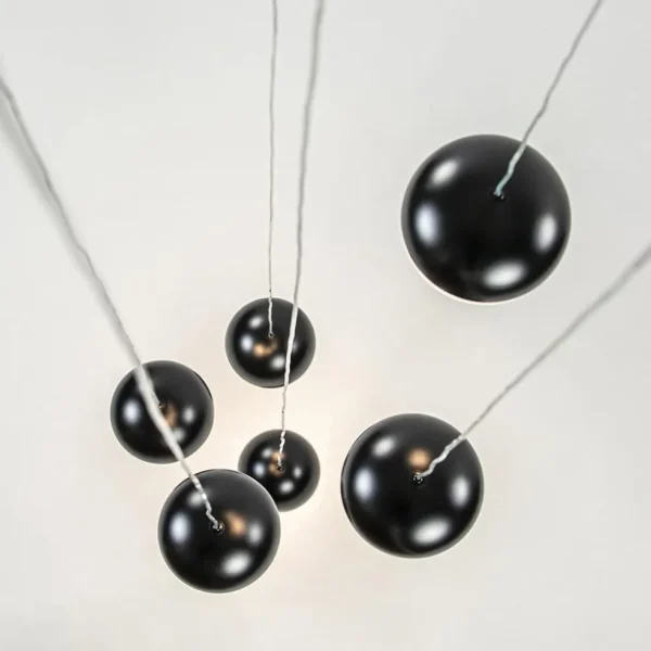 moderne_videlamp_zwart_me_2.webp Store Straluma Moderne videlamp zwart met dimbaar LED 6-lichts