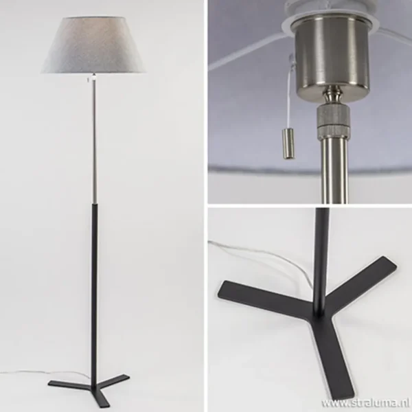 Fashion Straluma Moderne vloerlamp incl. kantelbare kap
