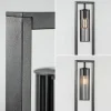 Store Straluma Moderne vloerlamp mat zwart metaal