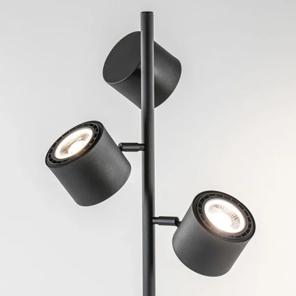 moderne_vloerlamp_zwart_m_2-1.webp Best Sale Straluma Moderne vloerlamp zwart met verstelbare LED spots