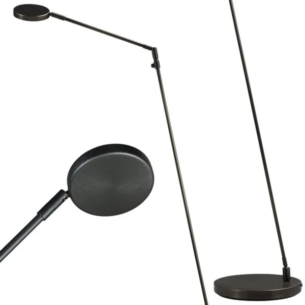Cheap Straluma Moderne vloerlamp/leeslamp zwart LED dim-to-warm