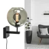 moderne_wandlamp_met_smok_4.webp Best Sale Straluma Moderne wandlamp met smoke glazen bol incl. snoer