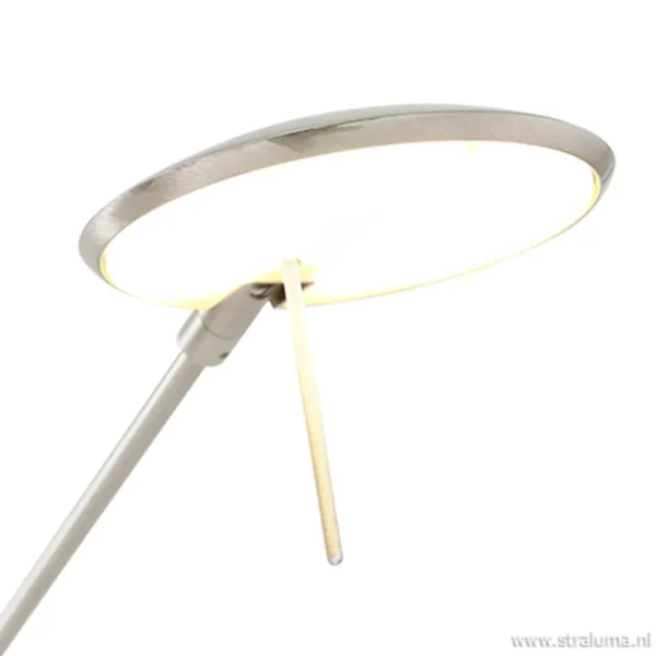 moderne_wandlamp_staal_me_1.webp Shop Straluma Moderne wandlamp staal met dimbaar LED