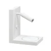 moderne_wandlamp_wit_incl_0.webp New Straluma Moderne wandlamp wit inclusief LED en fast charger