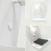 moderne_wandlamp_wit_incl_3.webp New Straluma Moderne wandlamp wit inclusief LED en fast charger