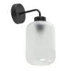 moderne_wandlamp_zwart_me_0-1.webp Discount Straluma Moderne wandlamp zwart met helder/mat glas