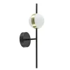 moderne_wandlamp_zwart_me_0.webp Online Straluma Moderne wandlamp zwart met witte bol incl LED