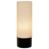 Cheap Straluma Moderne wandlamp zwart met opaal glas IP44