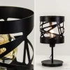 moderne_zwarte_tafellamp__2.webp Hot Straluma Moderne zwarte tafellamp rond metaal