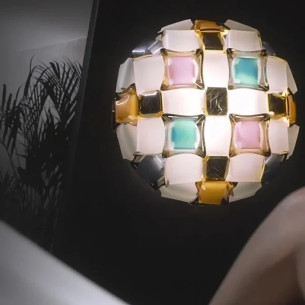 Online Straluma Multicolor design wand/plafondlamp Mida Slamp