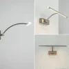 Hot Straluma Nikkel LED wandlamp voor boven schilderij