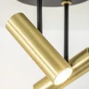opbouwspot_lichts_rond_zw_3.webp Best Sale Straluma Opbouwspot 2-lichts rond zwart/brass verstelbaar