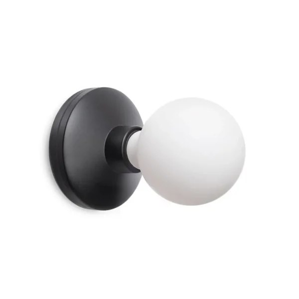 oplaadbare_wandlamp_zwart_0.webp Sale Straluma Oplaadbare wandlamp zwart incl frosted lichtbron