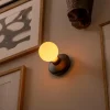 oplaadbare_wandlamp_zwart_3.webp Sale Straluma Oplaadbare wandlamp zwart incl frosted lichtbron