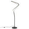 organische_vloerlamp_zwar_1.webp Outlet Straluma Organische vloerlamp zwart met dimbaar LED