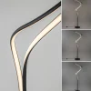 organische_vloerlamp_zwar_2.webp Outlet Straluma Organische vloerlamp zwart met dimbaar LED