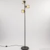 oud_zilveren_vloerlamp_me_1.webp Fashion Straluma Oud zilveren vloerlamp met amber glas