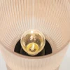 Fashion Straluma Oudroze glazen tafellamp Phoebe op batterijen van Light and living