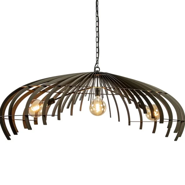 ovale_design_hanglamp_met_1.webp Fashion Straluma Ovale design hanglamp metaal platinum