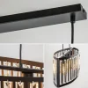 ovale_hanglamp_mat_zwart__3.webp Sale Straluma Ovale hanglamp mat zwart met facet geslepen glas
