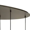 Cheap Straluma Ovale hanglamp platinum exclusief E27 lichtbronnen