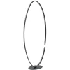 ovale_led_vloerlamp_zwart_0.webp Clearance Straluma Ovale LED vloerlamp zwart inclusief dimmer