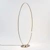 ovale_led_vloerlamp_zwart_1.webp Clearance Straluma Ovale LED vloerlamp zwart inclusief dimmer