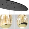New Straluma Ovale 12-lichts LED hanglamp Golden Egg
