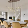 New Straluma Ovale 12-lichts LED hanglamp Golden Egg