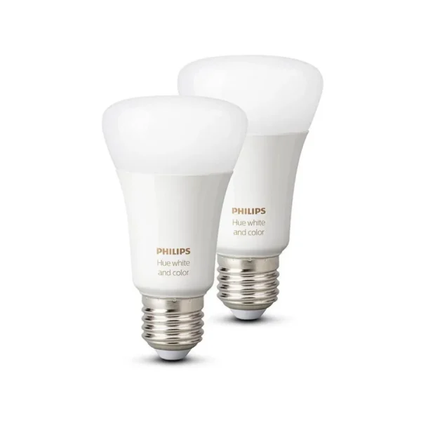 philips_hue_e_a_mat_pack__0.webp Store Straluma Philips Hue e27 a60 mat 2-pack white ambiance
