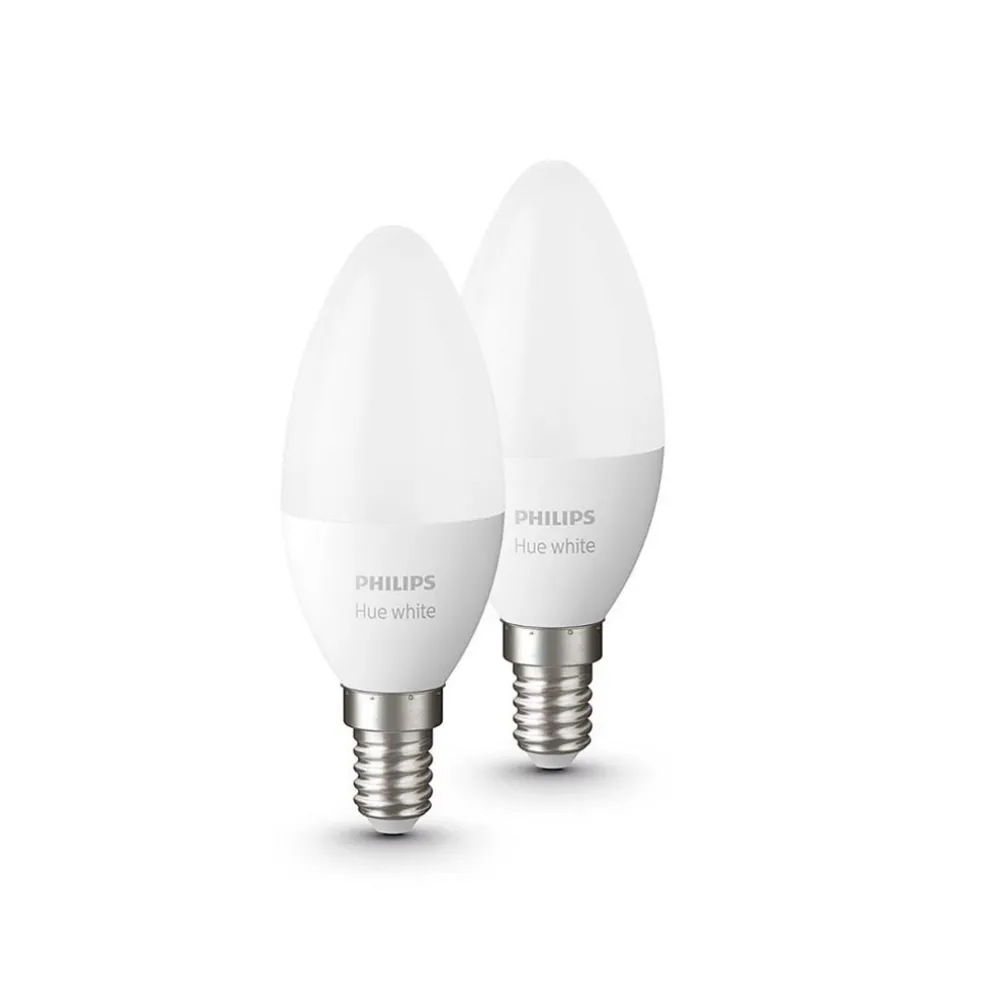 philips_hue_e_kaars_mat_p_0.webp Sale Straluma Philips Hue e14 kaars mat 2-pack 2700k