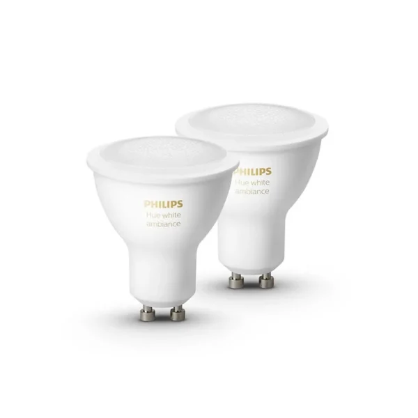 philips_hue_gu_pack_white_0.webp Cheap Straluma Philips Hue gu10 2-pack white ambiance