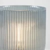 Fashion Straluma Phoebe kleine light and living tafellamp blauw-grijs op batterijen