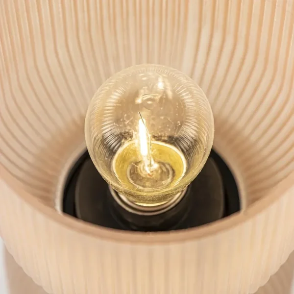 phoebe_tafellamp_oud_roze_3.webp New Straluma Phoebe tafellamp oud roze Light and Living klein