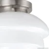plafondl_nikkel_wit_glas__2.webp Best Sale Straluma Plafondl. nikkel wit glas, keuken-hal