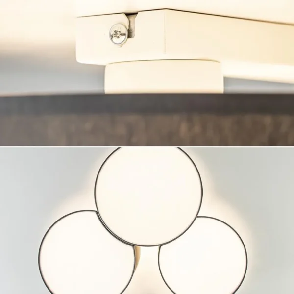 Discount Straluma Plafondlamp 3 kappen grijs