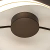 Sale Straluma Plafondlamp Ascoli ring zwart/matgoud