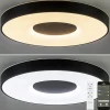 plafondlamp_coin__zwart___2-1.webp Store Straluma Plafondlamp Coin 65 zwart + remote