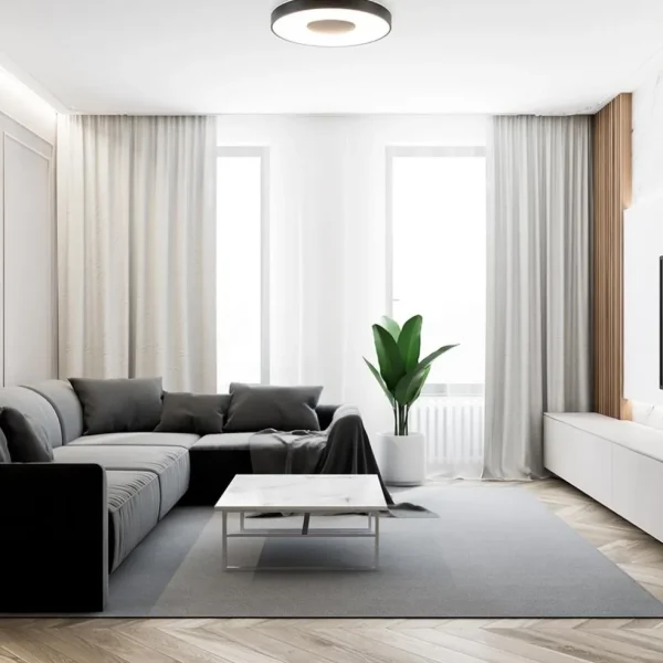 plafondlamp_coin__zwart___4-1.webp Store Straluma Plafondlamp Coin 65 zwart + remote